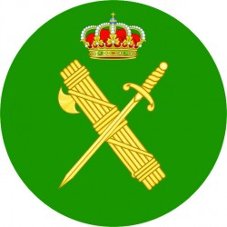 Pegatina Guardia Civil...