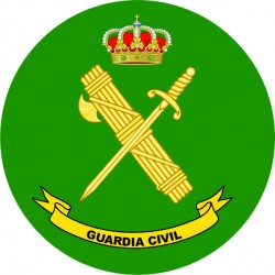 Pegatina Guardia Civil...
