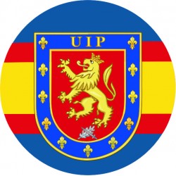 Pegatina Policia UIP...