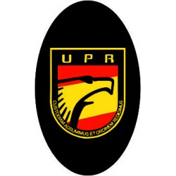 Pegatina UPR Ovalada