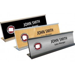Placa Blanca con portaplaca