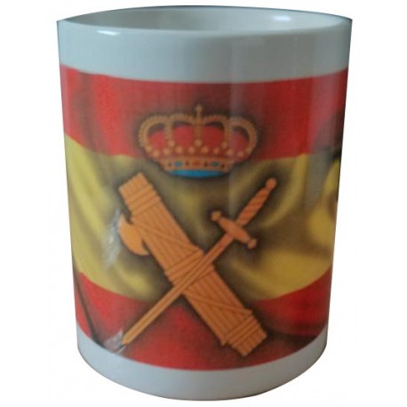 Taza Cerámica Guardia Civil España Taza Cerámica Guardia Civil España