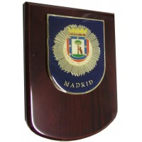 Metopa Policía Municipal Tamaño 17x13 cms