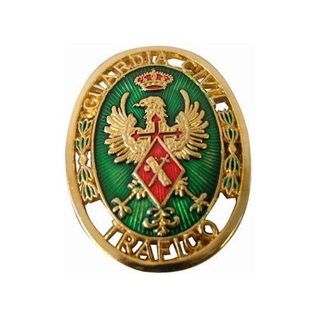 Chapas Tráfico GC, con o  sin alfiler