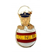Pin Huevo Policía