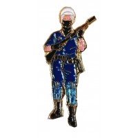 Pin UIP Casco Escudo Policía