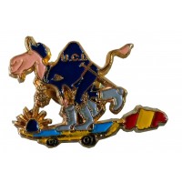 Pin Camello UCI Policía