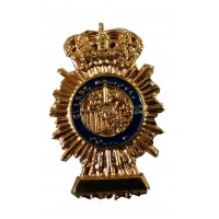 Pin Placa Policía